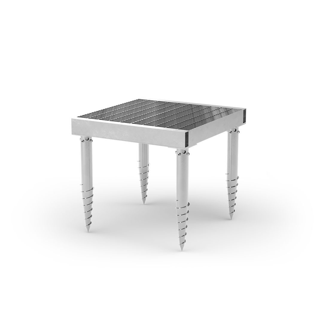 ArborGrid statisch 1m Modul für Hochlast mit L-Träger