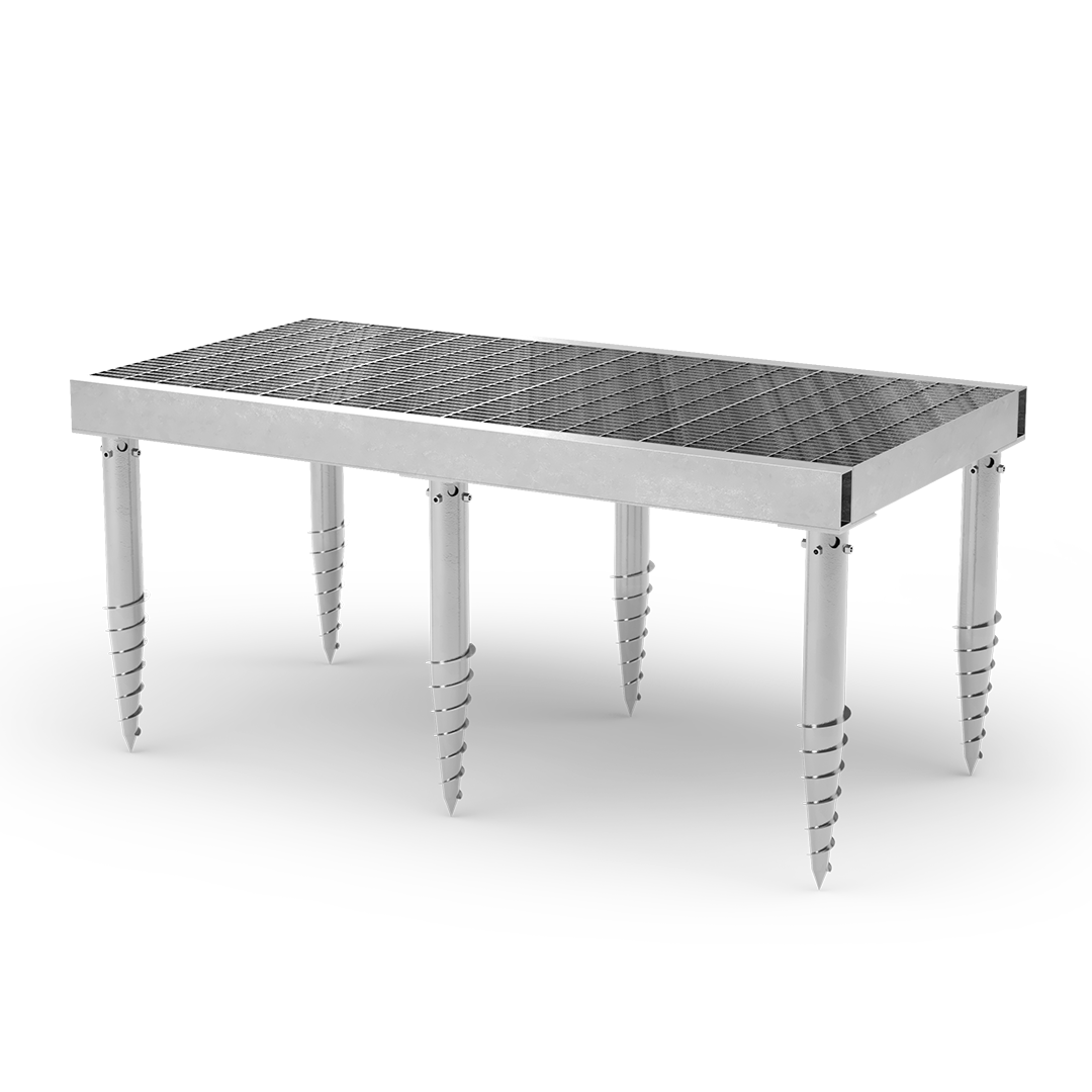 ArborGrid statisch 2 m Modul für Hochlast mit L-Träger