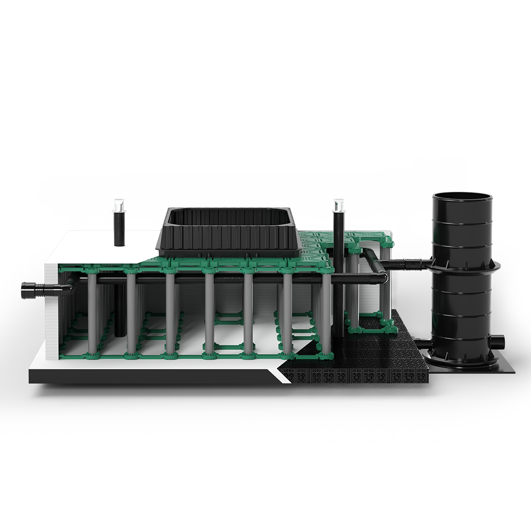 ArborFlow System überbaubar