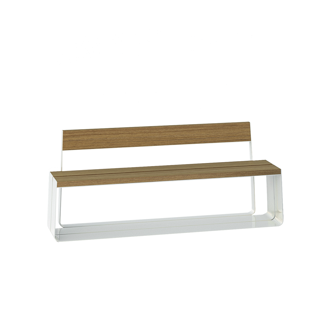 Matchpoint Bank mit Rückenlehne