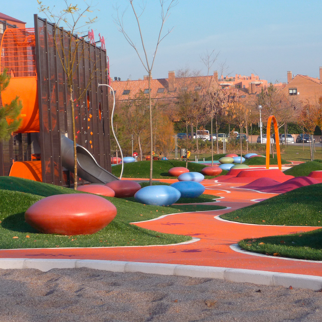 Confeti Sitzsteine Spielplatz