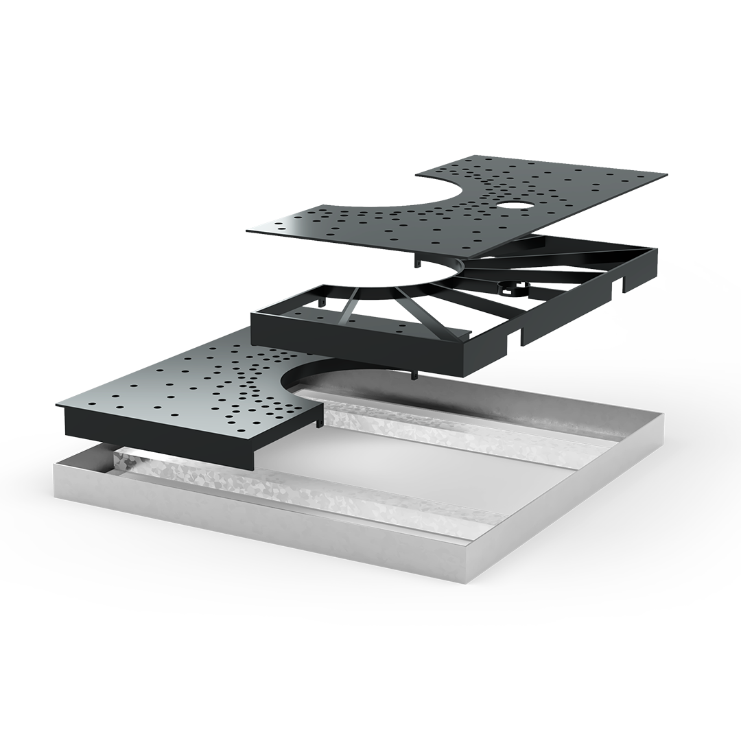 Dunst Explosionsansicht