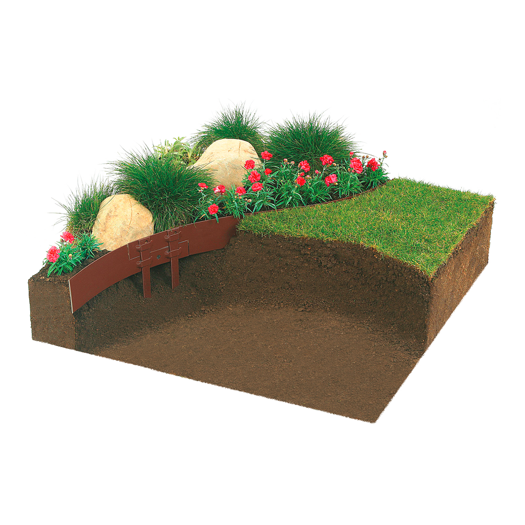 FerroKante Beeteinfassung