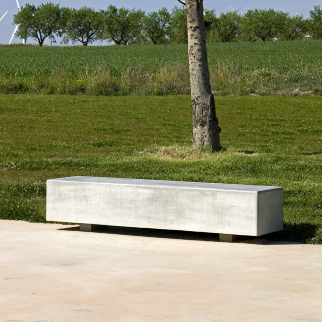 Gandhi Bank aus Beton 