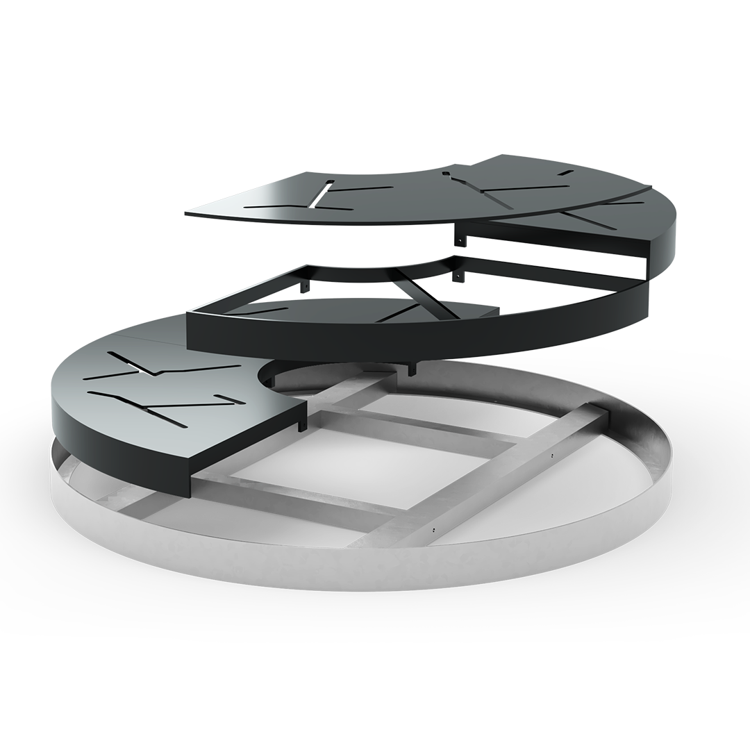 Grieta Explosionsansicht