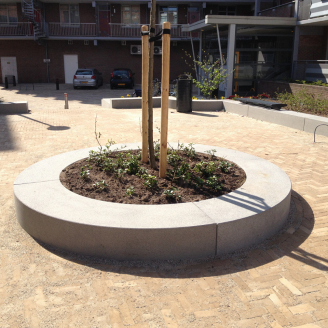 Tetris Sitzstein rund Szene