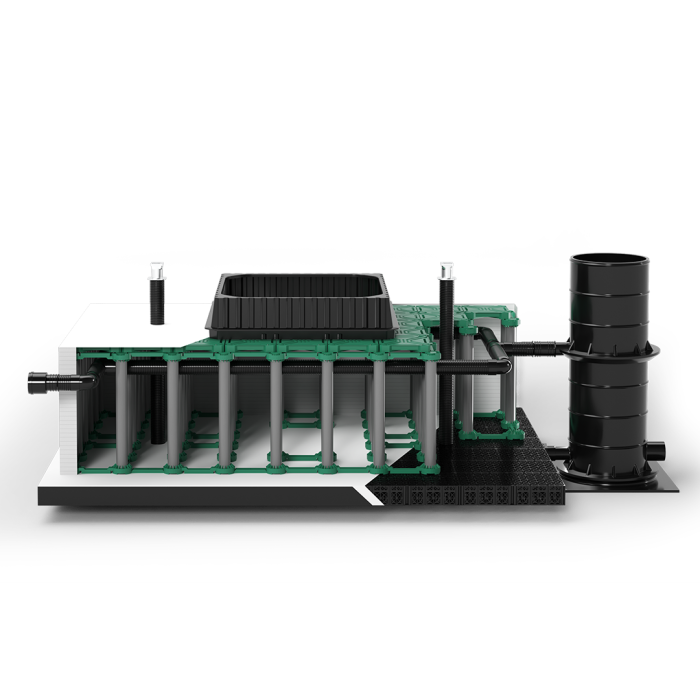 ArborFlow System überbaubar