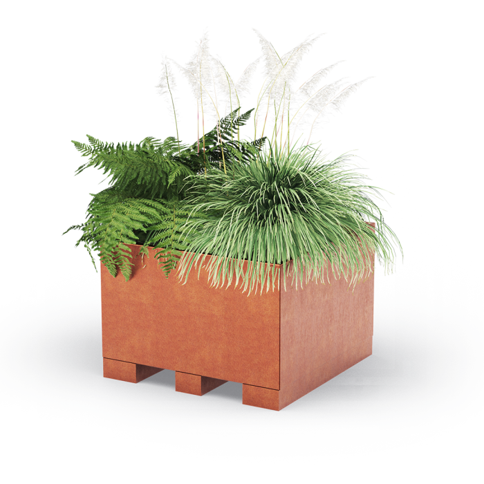 Cube mobiles Hochbeet eckig