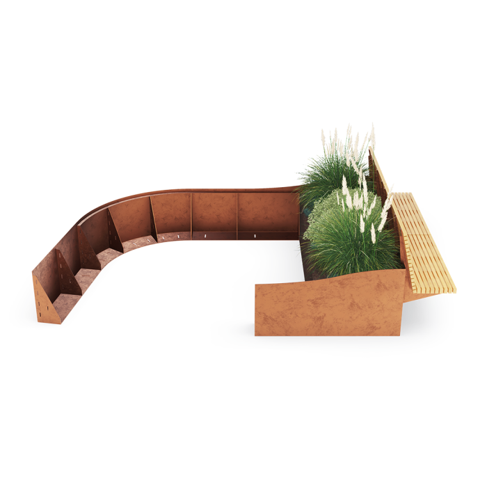 Shape Hochbeet frontal