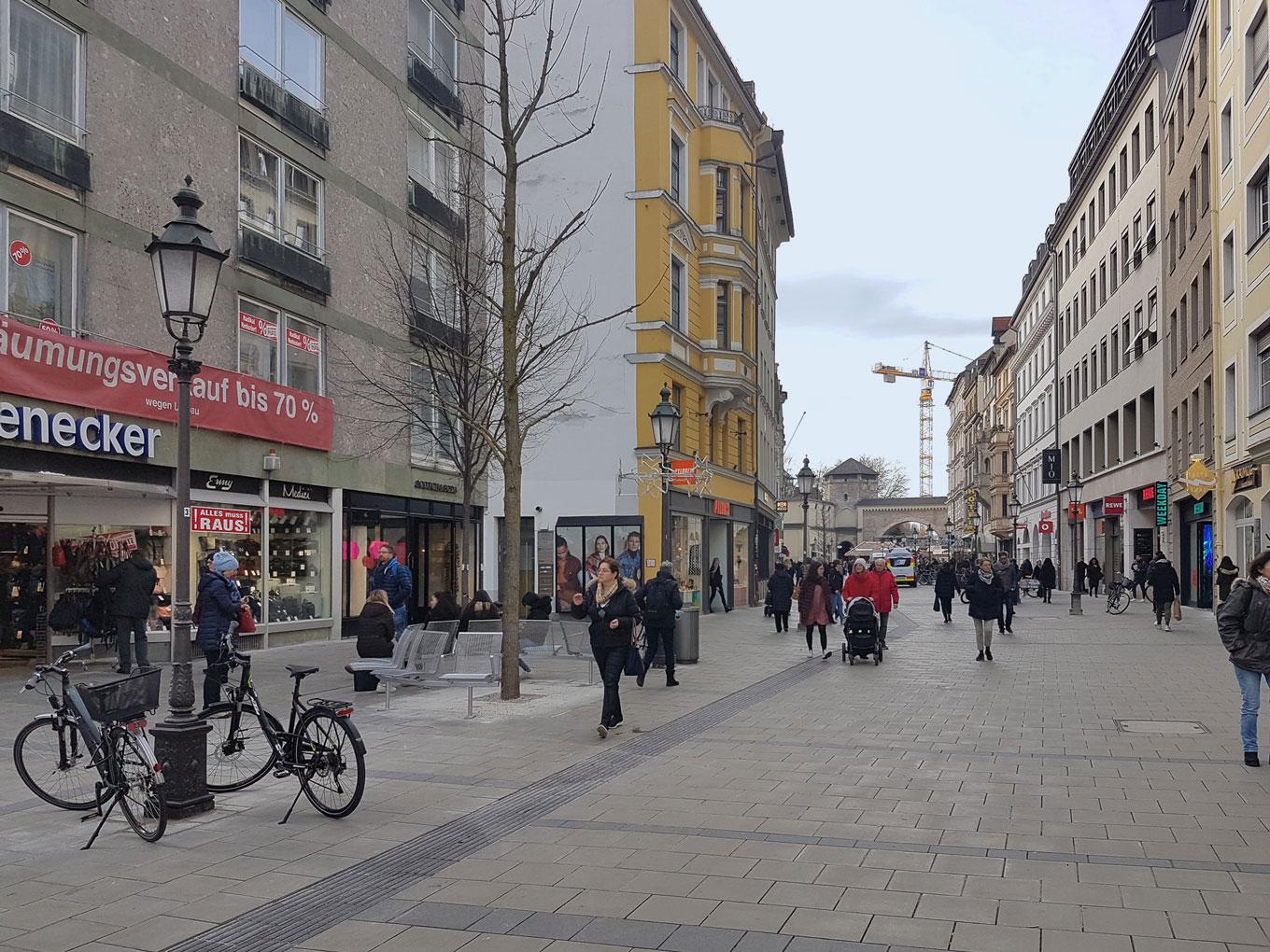 Referenz: Sendlinger Straße, München, 2019 nach Fertigstellung