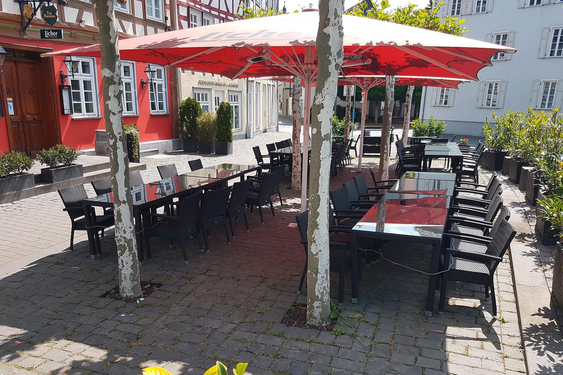 Referenz: Steighausplatz, Wetzlar, Baumrost Aland