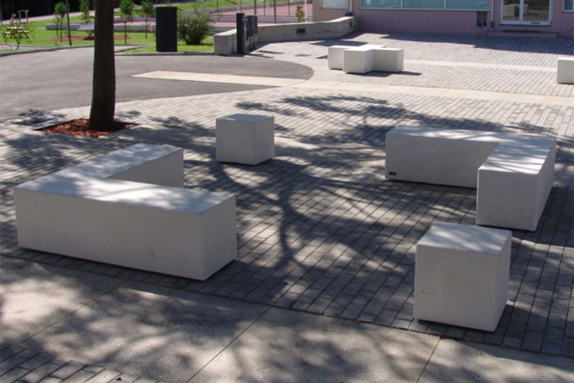 UrbanObjekts Tetris Sitzgelegenheit